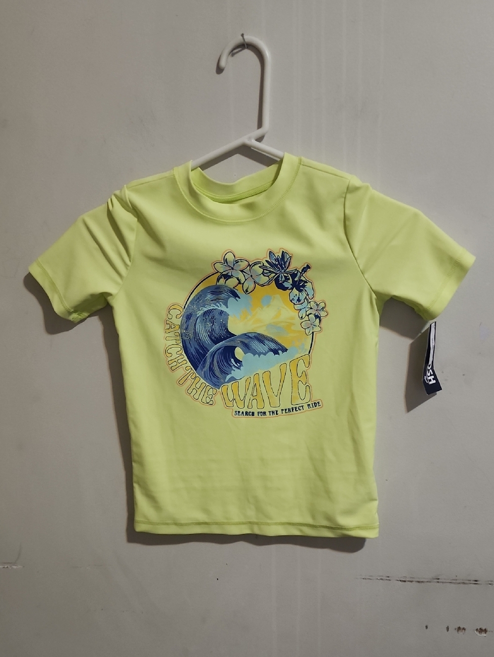 OshKosh B'gosh Neon Yellow Surf Graphic Tee